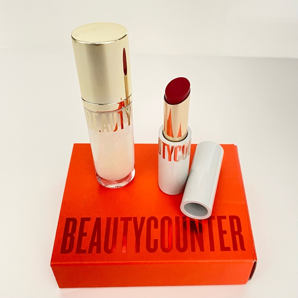 Beautycounter At The Red-y Lip Duo
